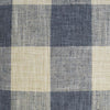 D.V. Kap Home Check Please Blue Fabric