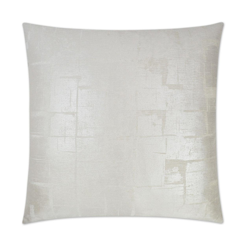 D.V. Kap Home Glam Silver 24" x 24" Pillow Cover