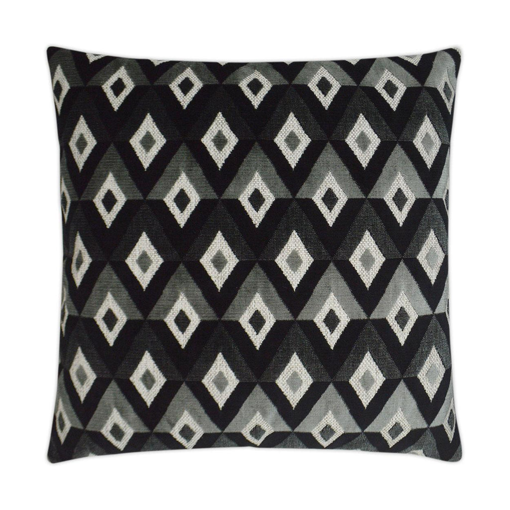 D.V. Kap Home Meta Ebony 24" x 24" Pillow Cover