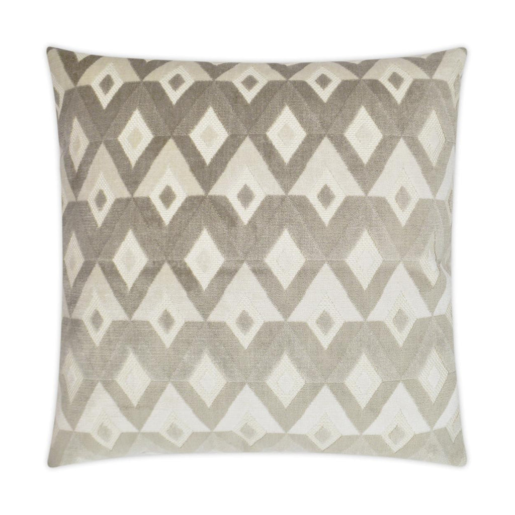 D.V. Kap Home Meta Ivory 24" x 24" Pillow Cover