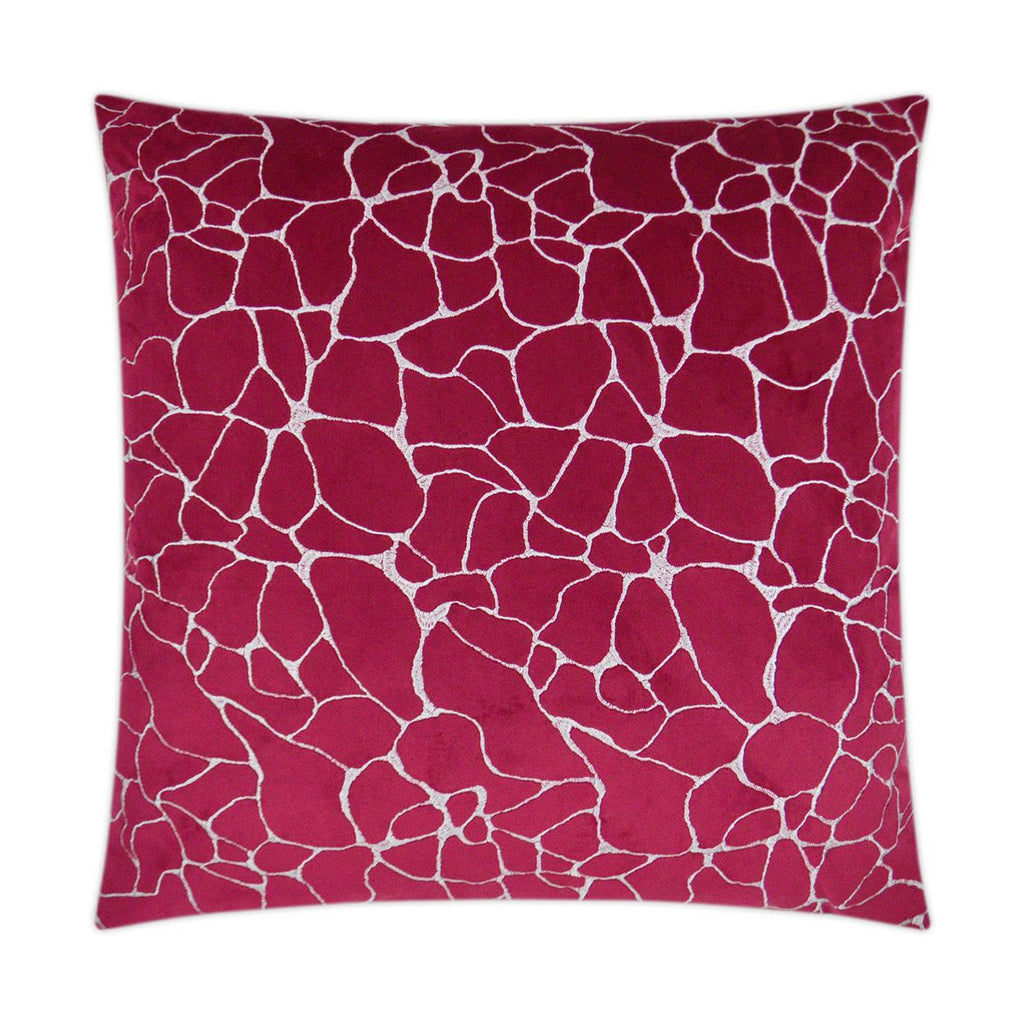 D.V. Kap Home Dare Fuchsia 24" x 24" Pillow Cover