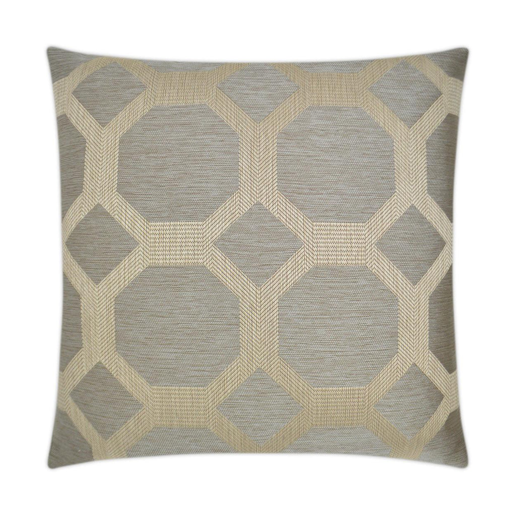 D.V. Kap Home Statler Taupe 24" x 24" Pillow Cover