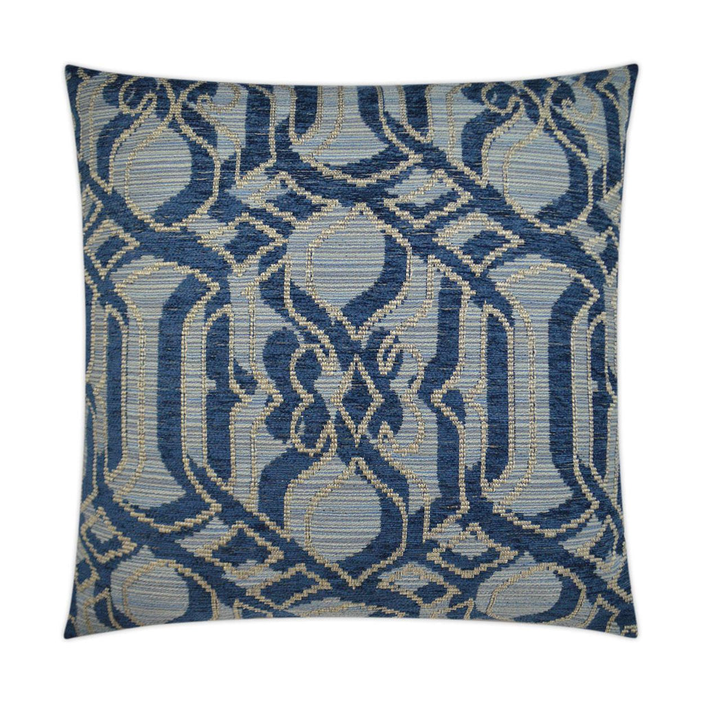 D.V. Kap Home Sesto Indigo 24" x 24" Pillow Cover