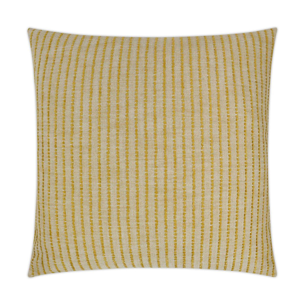 D.V. Kap Home Demetria Yellow 24" x 24" Pillow Cover