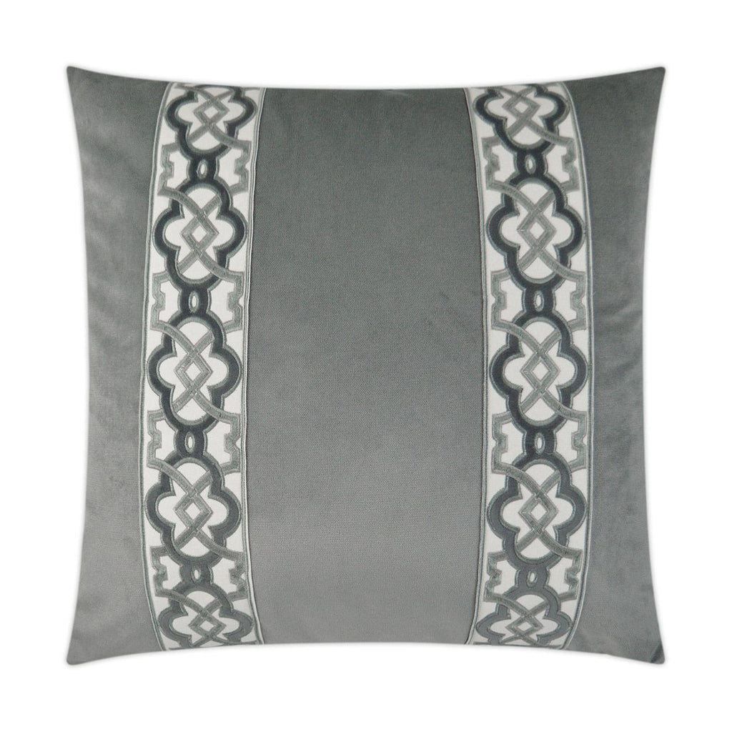 D.V. Kap Home Athenee Smoke 24" x 24" Pillow Cover