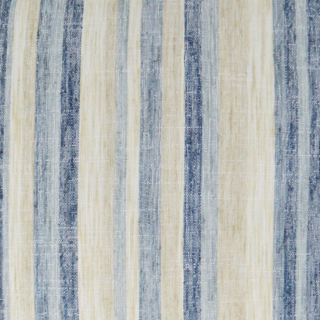 D.V. Kap Home Faded Stripe Indigo  Fabric