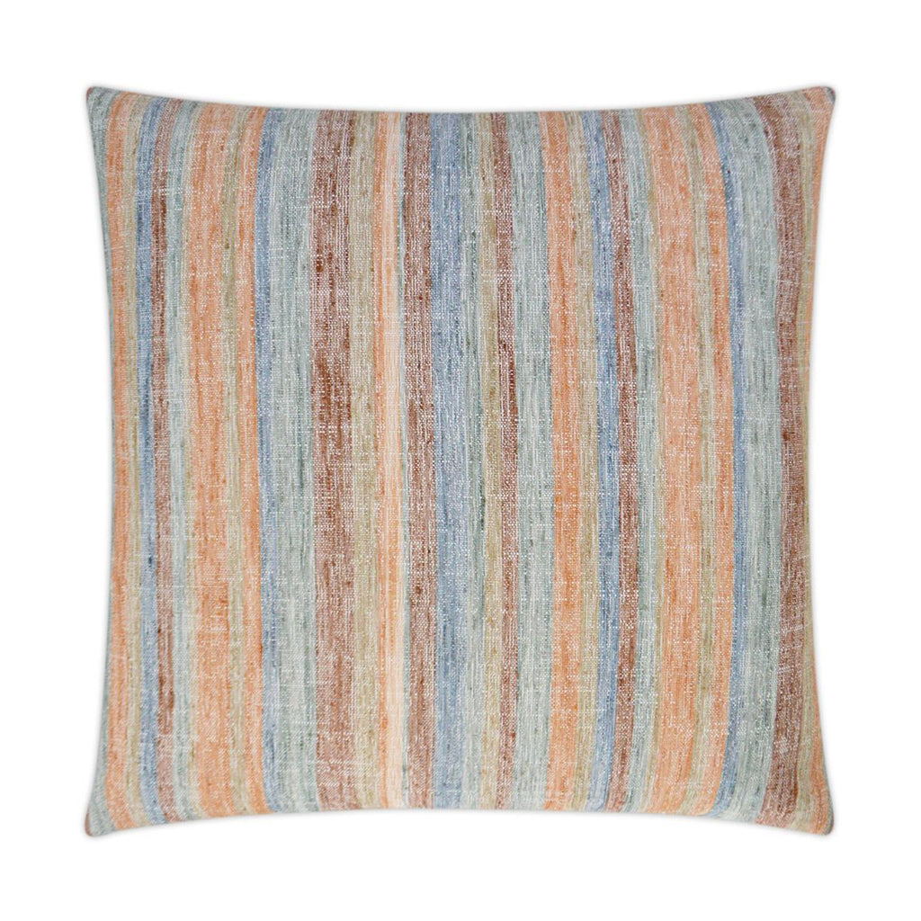 D.V. Kap Home Faded Stripe Spice 24" x 24" Pillow Cover