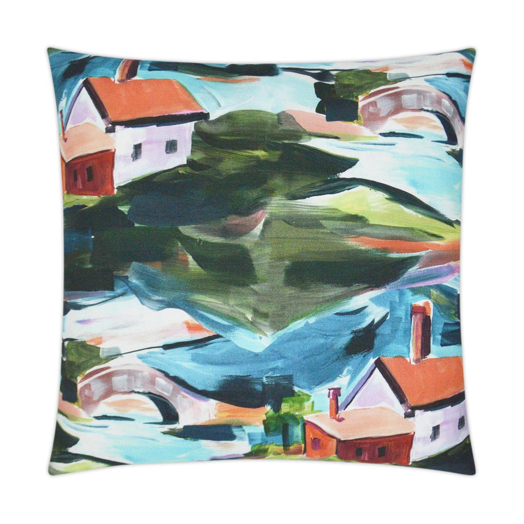 D.V. Kap Home Essex Novelty 24" x 24" Pillow Cover