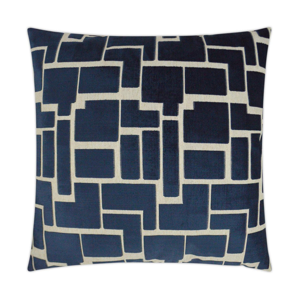 D.V. Kap Home Aura Navy 24" x 24" Pillow Cover