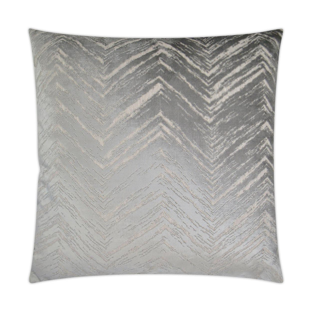 D.V. Kap Home Zermatt Silver 24" x 24" Pillow Cover