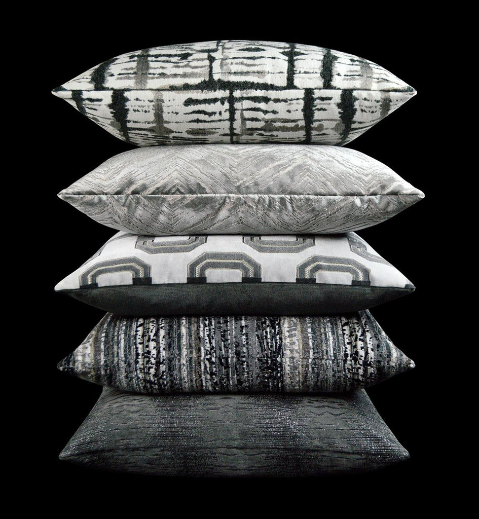 D.V. Kap Home Zermatt Silver 24" x 24" Pillow Cover