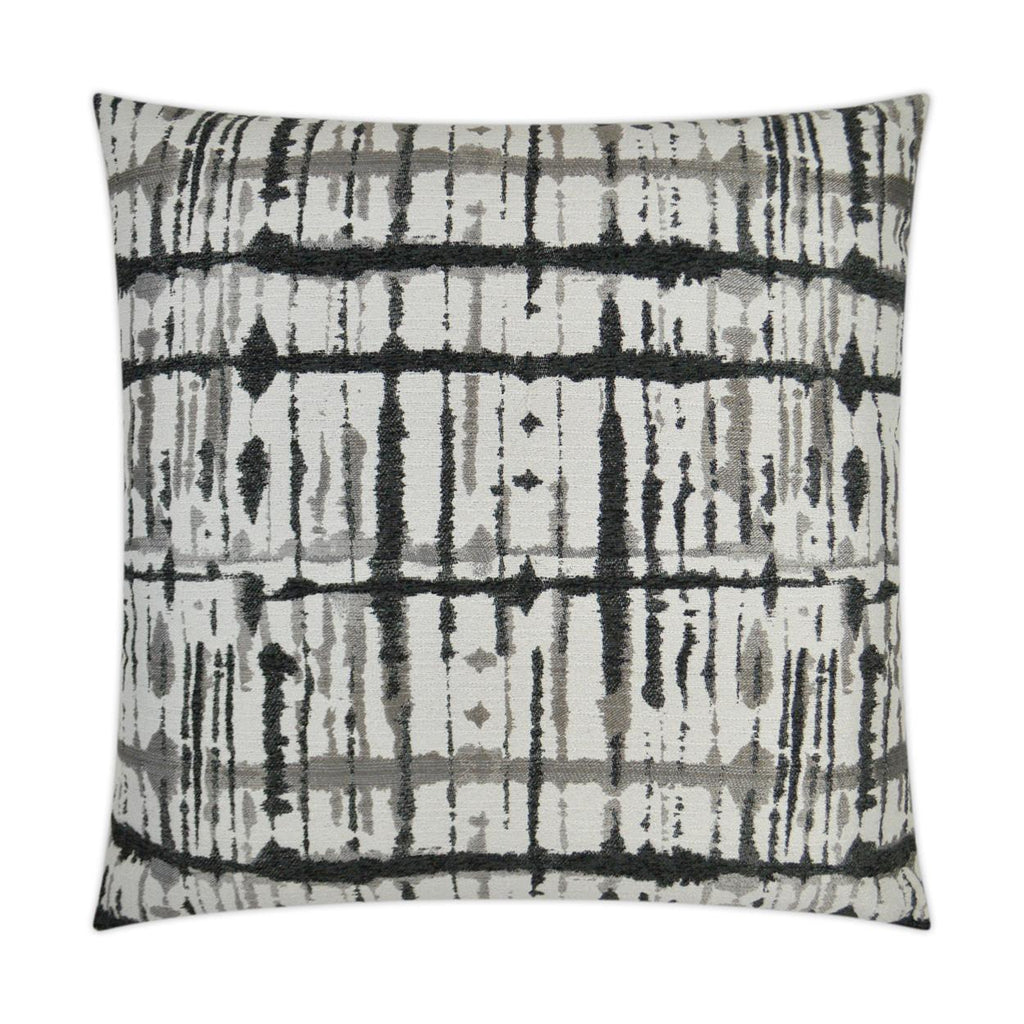 D.V. Kap Home Maddox Charcoal 24" x 24" Pillow Cover