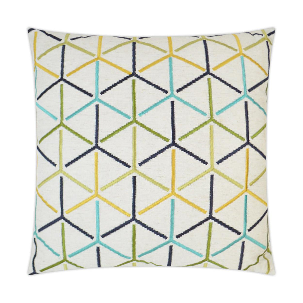 D.V. Kap Home Catalina Geometric 24" x 24" Pillow Cover