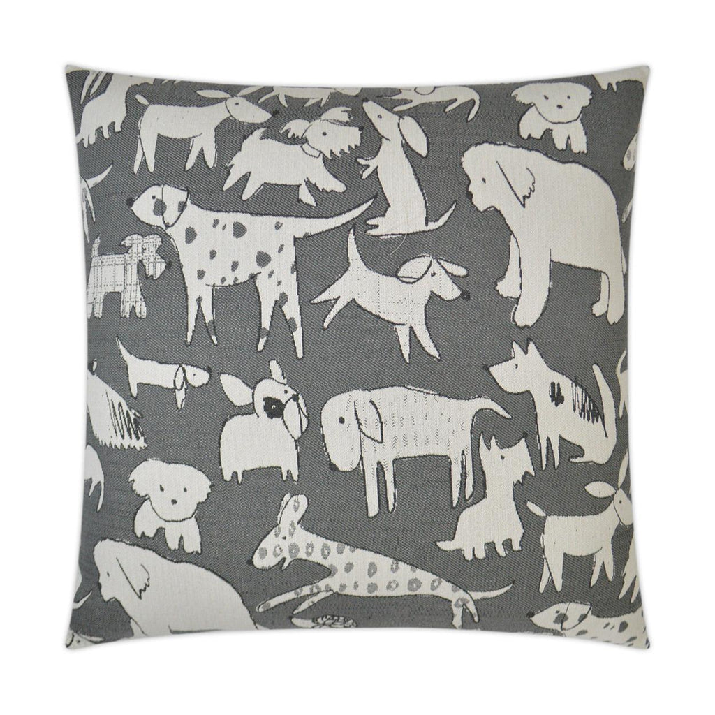 D.V. Kap Home Woof Animals 24" x 24" Pillow Cover