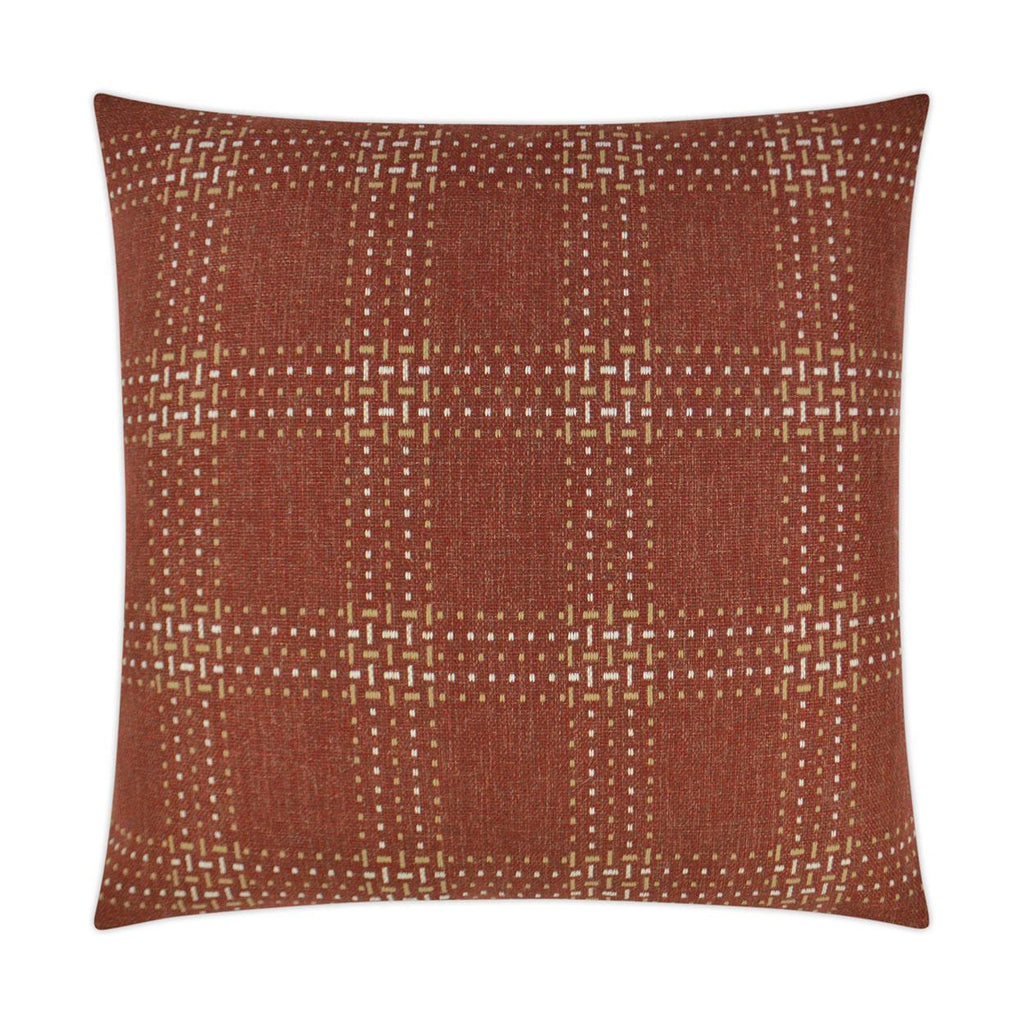 D.V. Kap Home Fifer Crimson 24" x 24" Pillow Cover