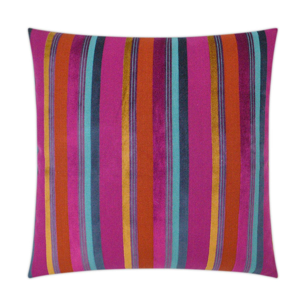 D.V. Kap Home Spark And Spunk Stripes 24" x 24" Pillow Cover