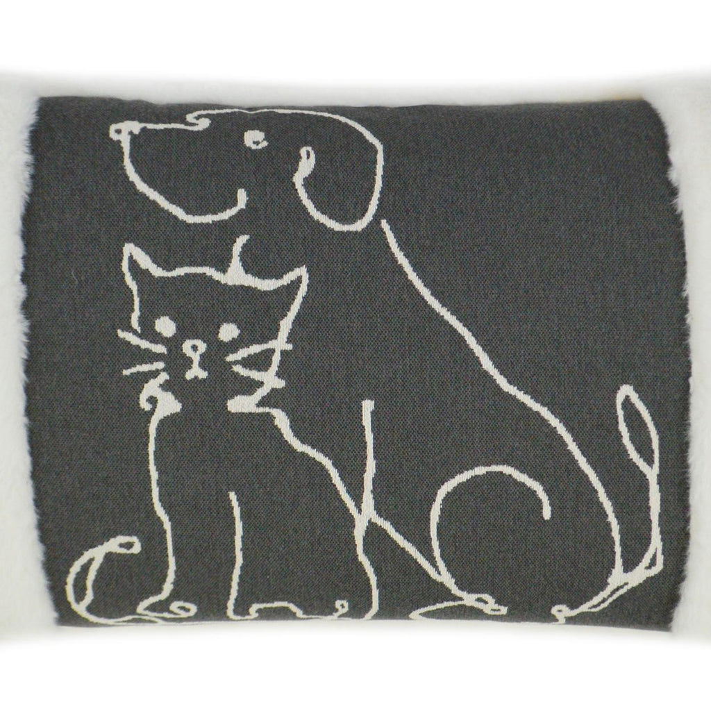 D.V. Kap Home Fur Babies II Lumbar Novelty 14" x 24" Pillow Cover