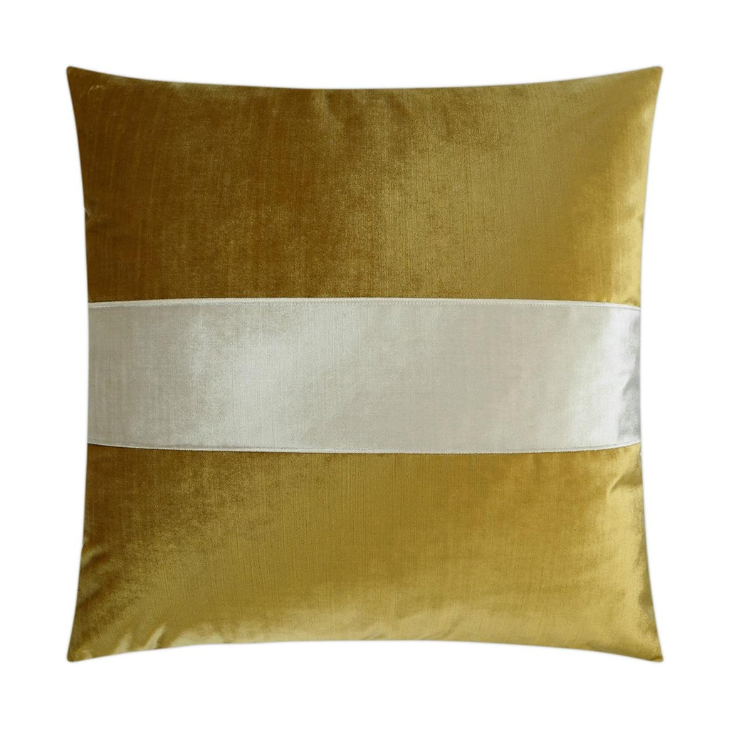 D.V. Kap Home Iridescence Band Citron 24" x 24" Pillow Cover