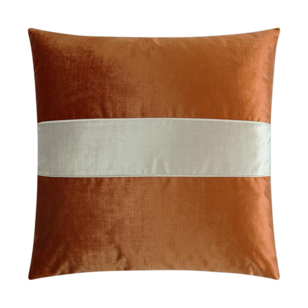 D.V. Kap Home Iridescence Band Orange 24" x 24" Pillow Cover