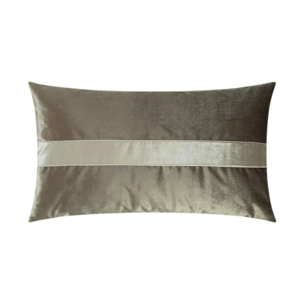 D.V. Kap Home Iridescence Band Lumbar Latte 14" x 24" Pillow Cover