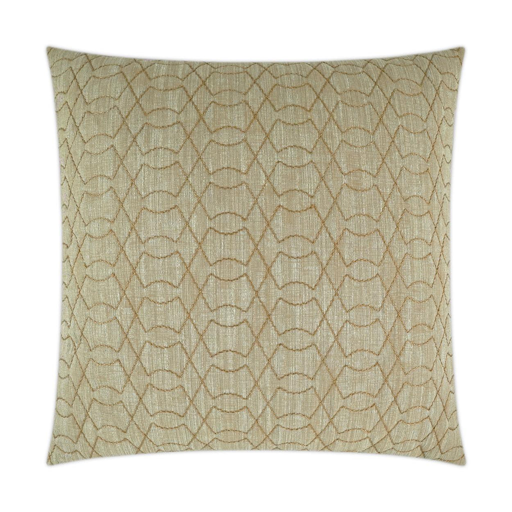 D.V. Kap Home Shipka Brass 24" x 24" Pillow Cover