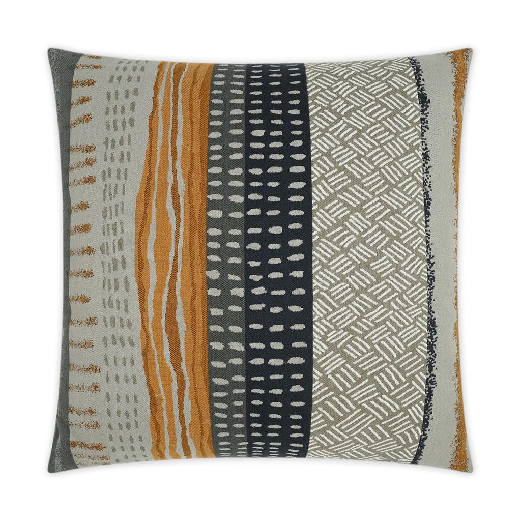 D.V. Kap Home Tracks Western Chic, Abstract, Global 24" x 24" Pillow Cover