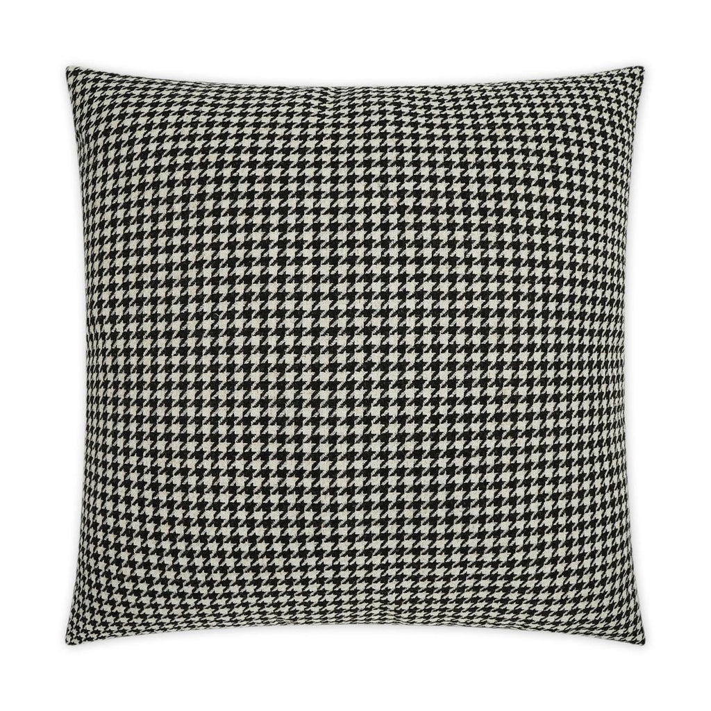 D.V. Kap Home Houndstooth Traditional 24" x 24" Pillow Cover