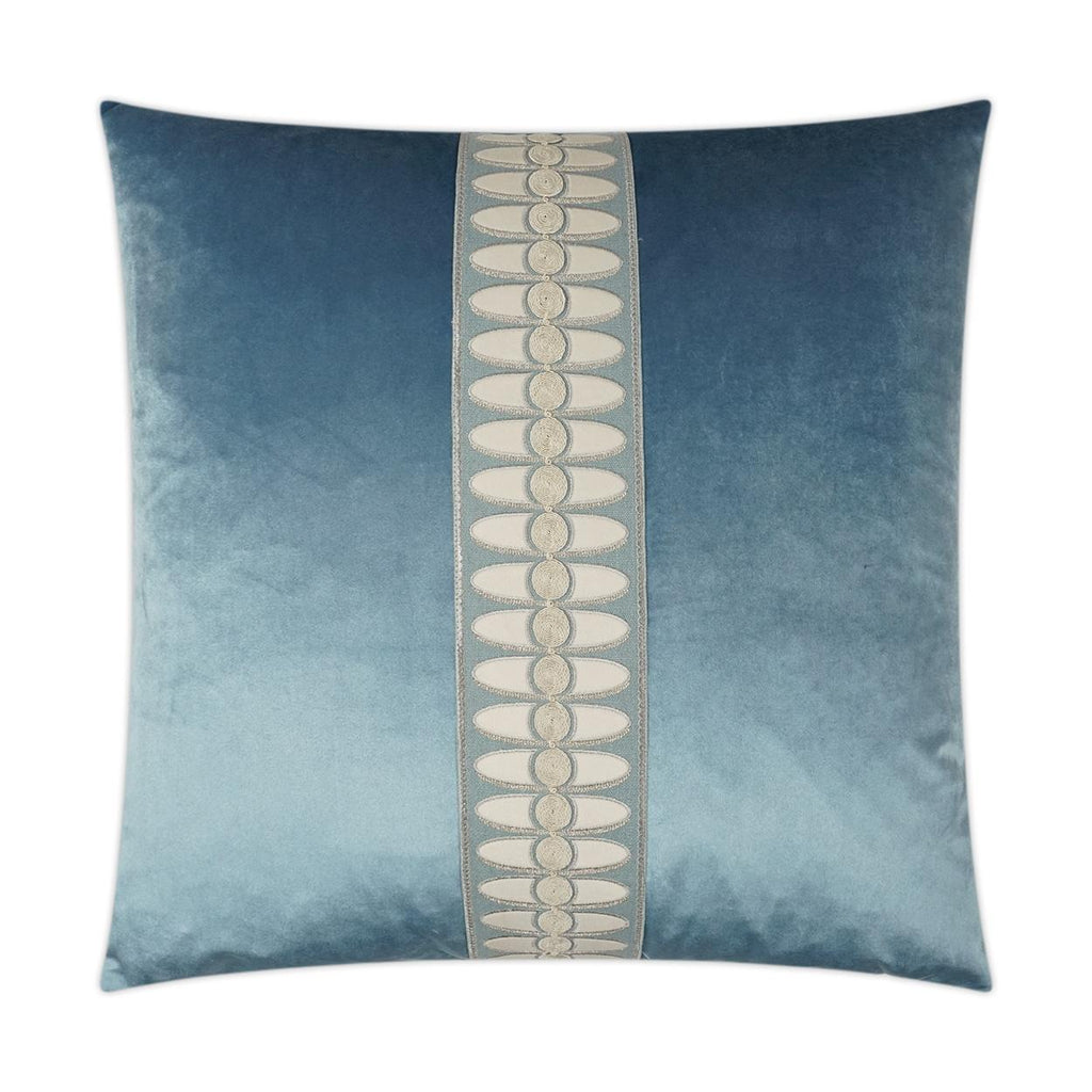 D.V. Kap Home Mati Velvet Chambray 24" x 24" Pillow Cover