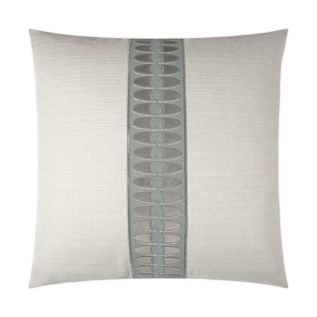 D.V. Kap Home Mati Linen Smoke 24" x 24" Pillow Cover