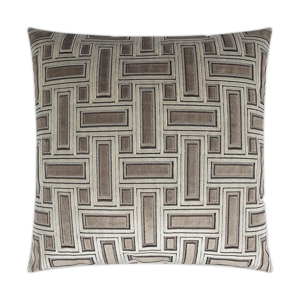 D.V. Kap Home Brix Truffle 24" x 24" Pillow Cover