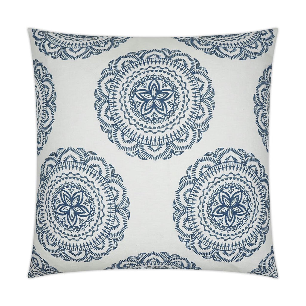 D.V. Kap Home Mondelo Navy 24" x 24" Pillow Cover