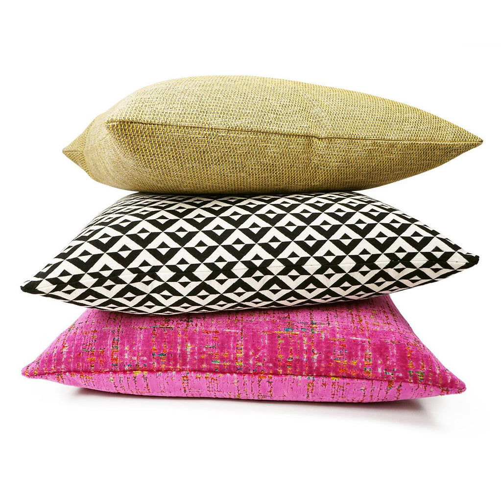 D.V. Kap Home Double Diamond Modern 24" x 24" Pillow Cover