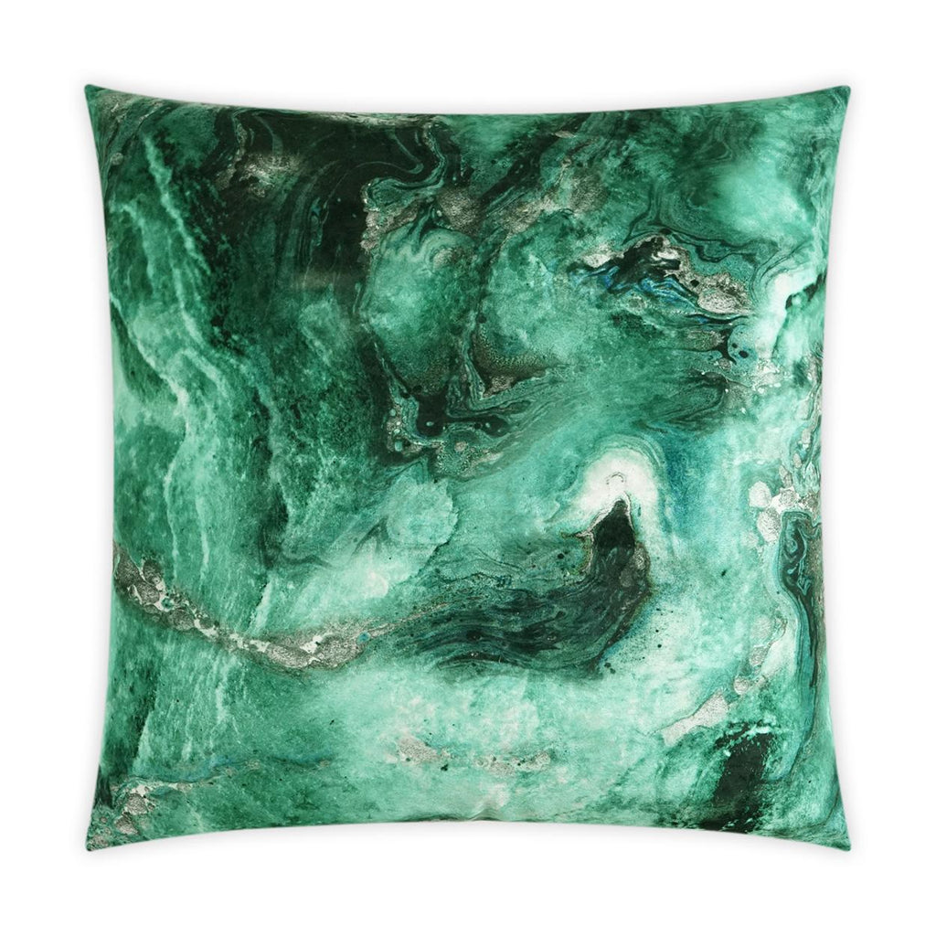 D.V. Kap Home Massa Malachite 24" x 24" Pillow Cover