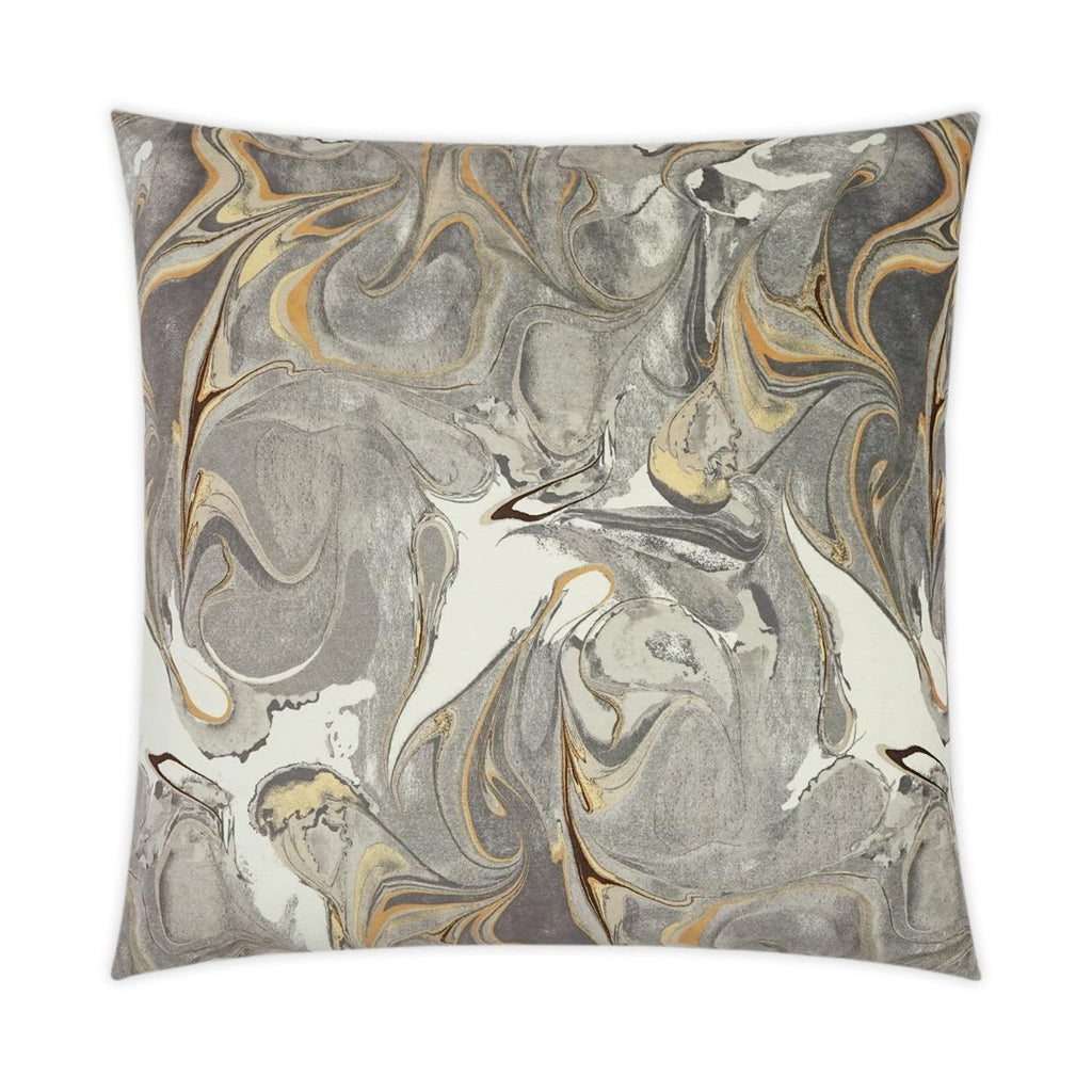 D.V. Kap Home Juno Greystone 24" x 24" Pillow Cover