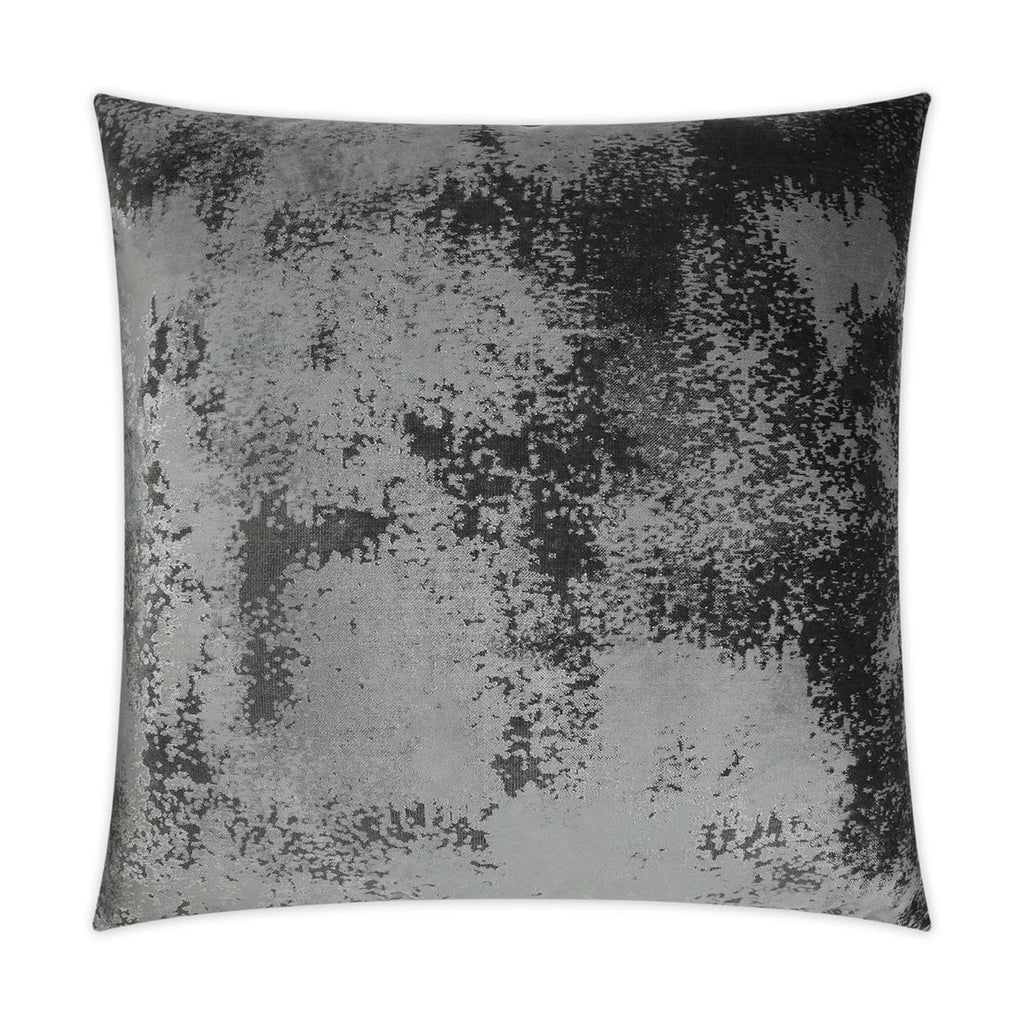 D.V. Kap Home Grated Gunmetal 24" x 24" Pillow Cover