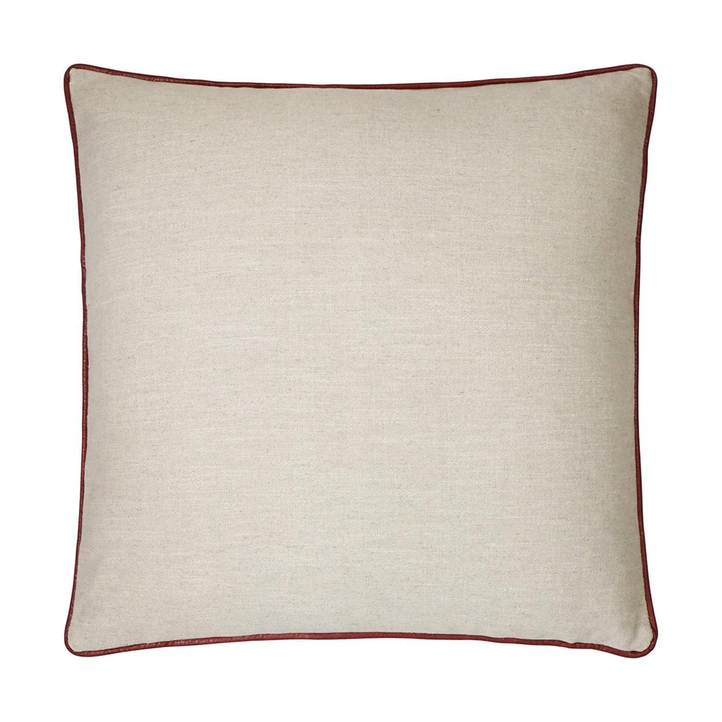 D.V. Kap Home Ghent Red 24" x 24" Pillow Cover