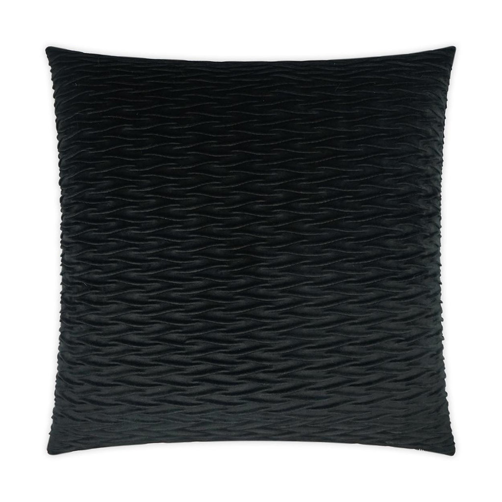 D.V. Kap Home Sophia Black 24" x 24" Pillow Cover