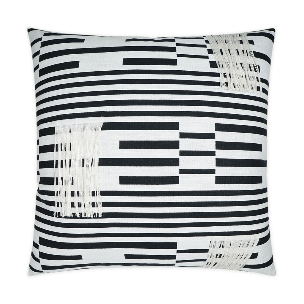 D.V. Kap Home Loose Ends Textured, Modern 24" x 24" Pillow Cover