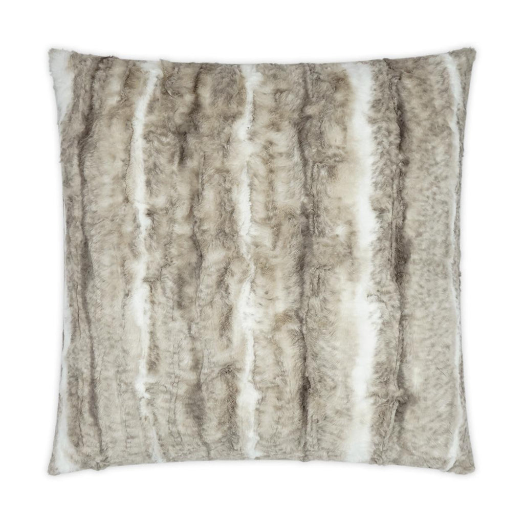 D.V. Kap Home Roar Faux Fur, Animal 24" x 24" Pillow Cover