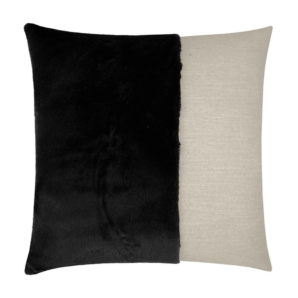 D.V. Kap Home St. Moritz Black 24" x 24" Pillow Cover