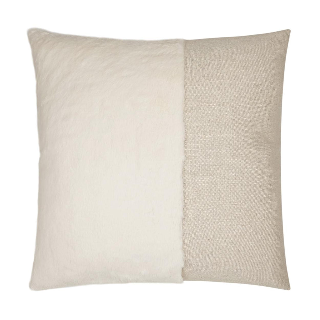 D.V. Kap Home St. Moritz Cream 24" x 24" Pillow Cover