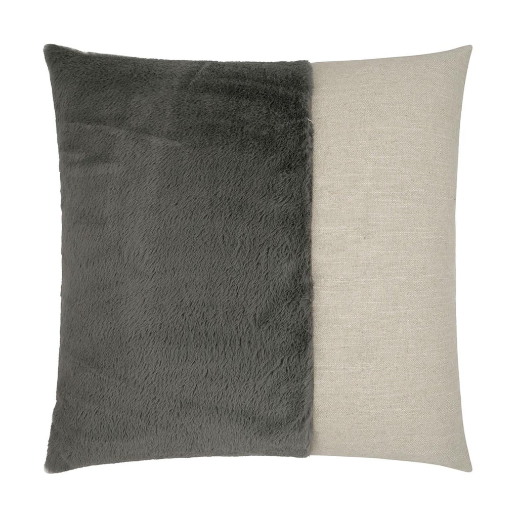 D.V. Kap Home St. Moritz Steel 24" x 24" Pillow Cover