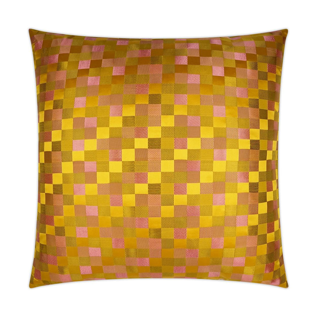 D.V. Kap Home Cubit Gold 24" x 24" Pillow Cover