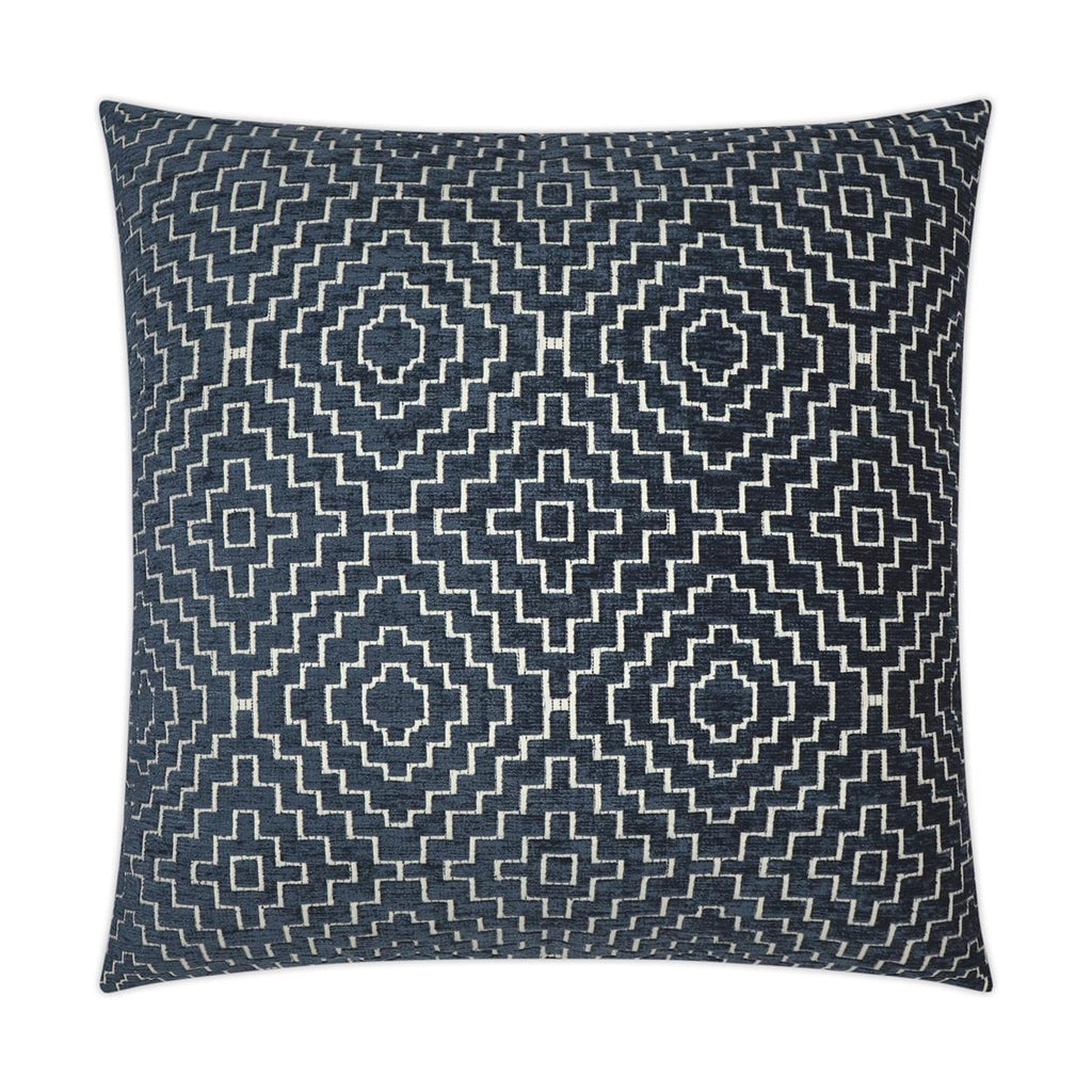 D.V. Kap Home Tile Indigo 24" x 24" Pillow Cover