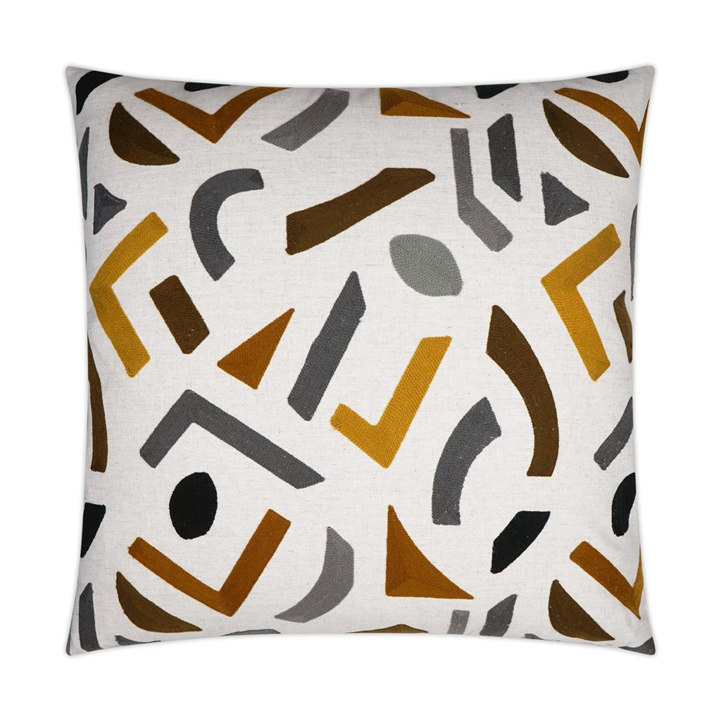 D.V. Kap Home Oslo Modern, Abstract 24" x 24" Pillow Cover