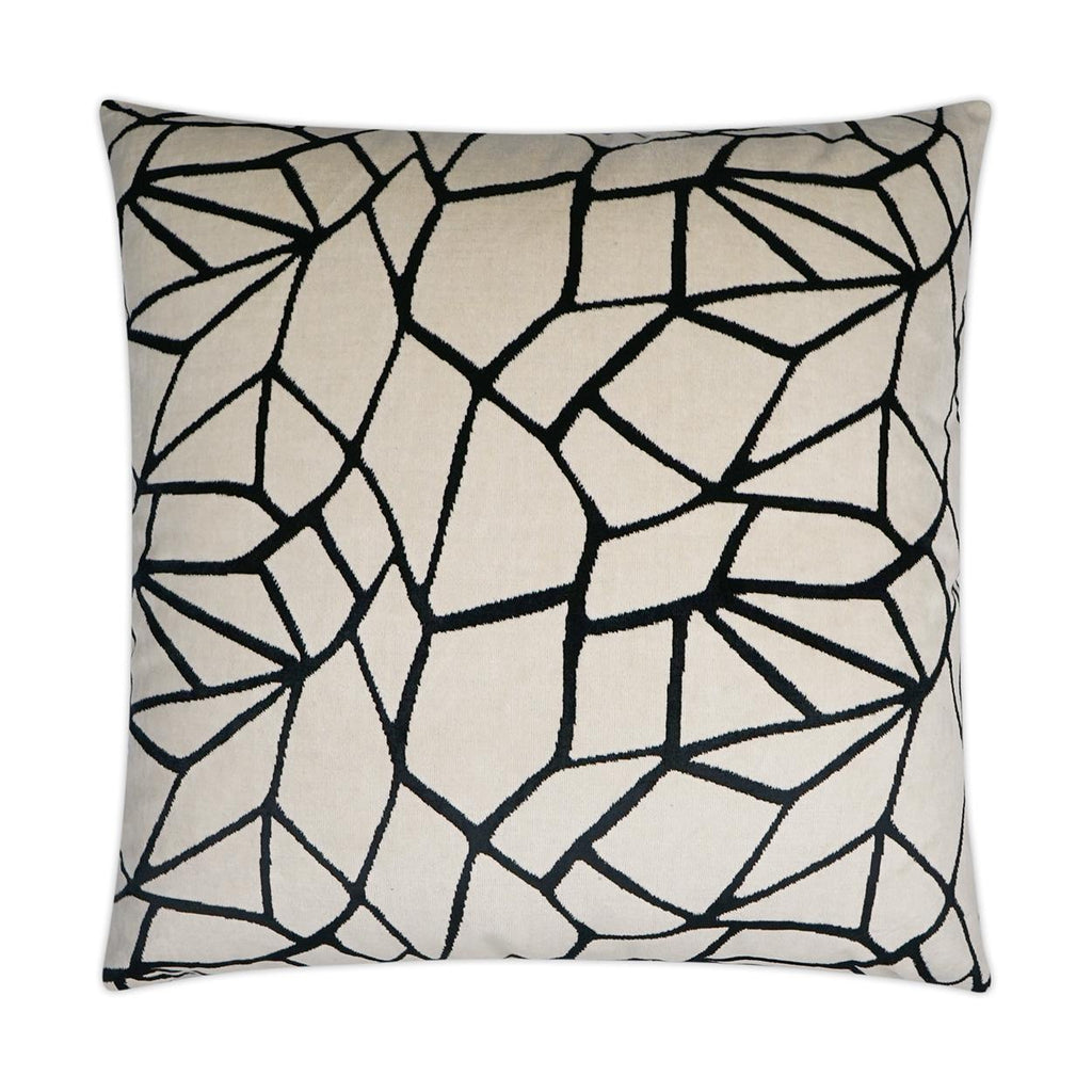 D.V. Kap Home Melawi Abstract, Modern 24" x 24" Pillow Cover