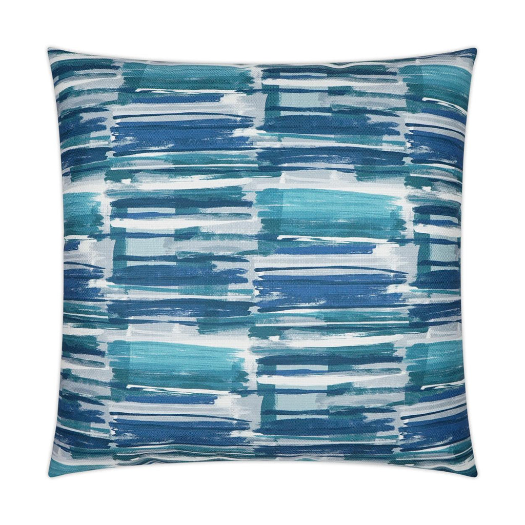 D.V. Kap Home Bellamy Turquoise 24" x 24" Pillow Cover