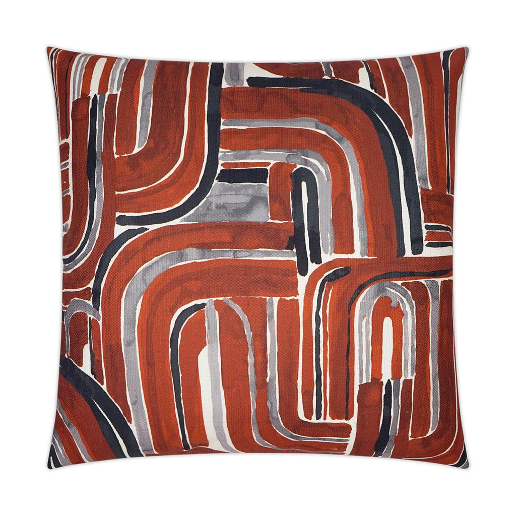 D.V. Kap Home Bender Cinnabar 24" x 24" Pillow Cover