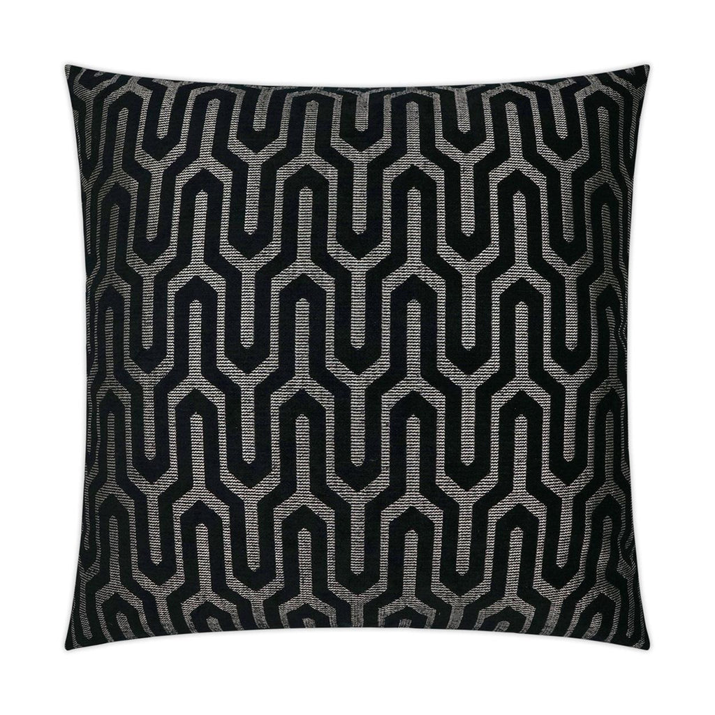 D.V. Kap Home Moda Black 24" x 24" Pillow Cover