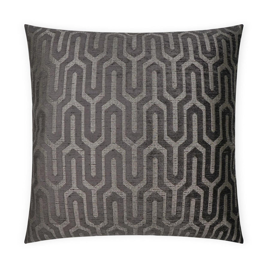 D.V. Kap Home Moda Charcoal 24" x 24" Pillow Cover